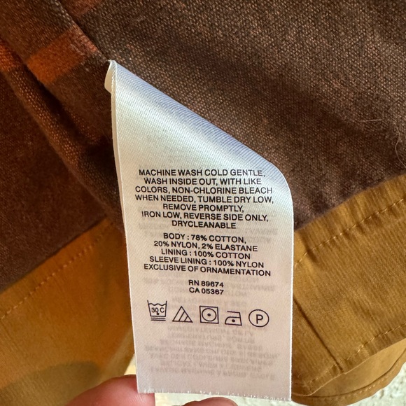 Mountain Hardware Blanket Lined Work Coat - Picture 6 of 9